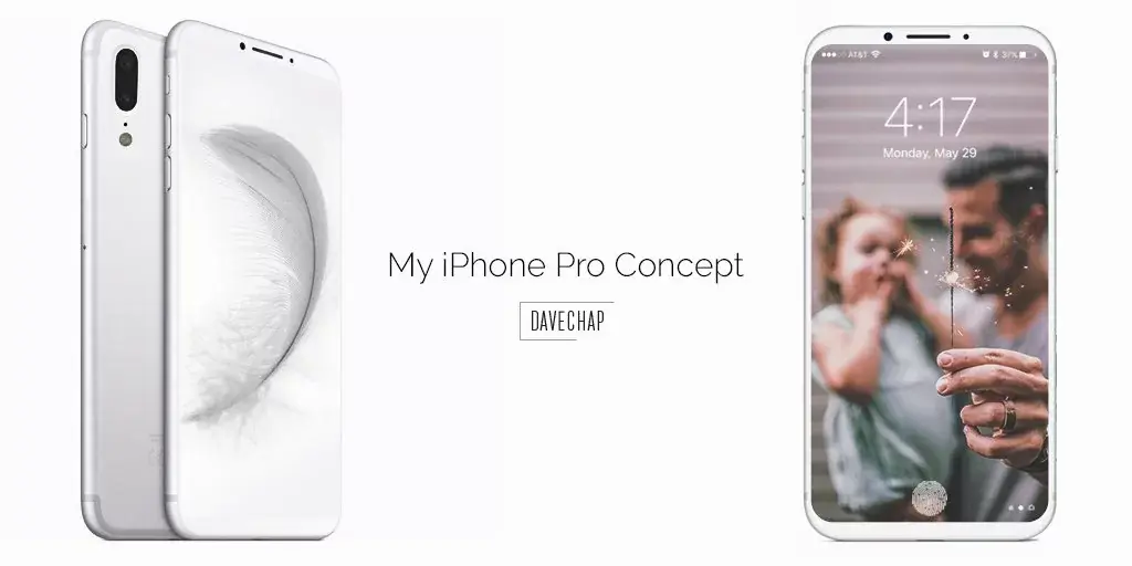 Enfin un concept séduisant pour l'iPhone "Pro" blanc