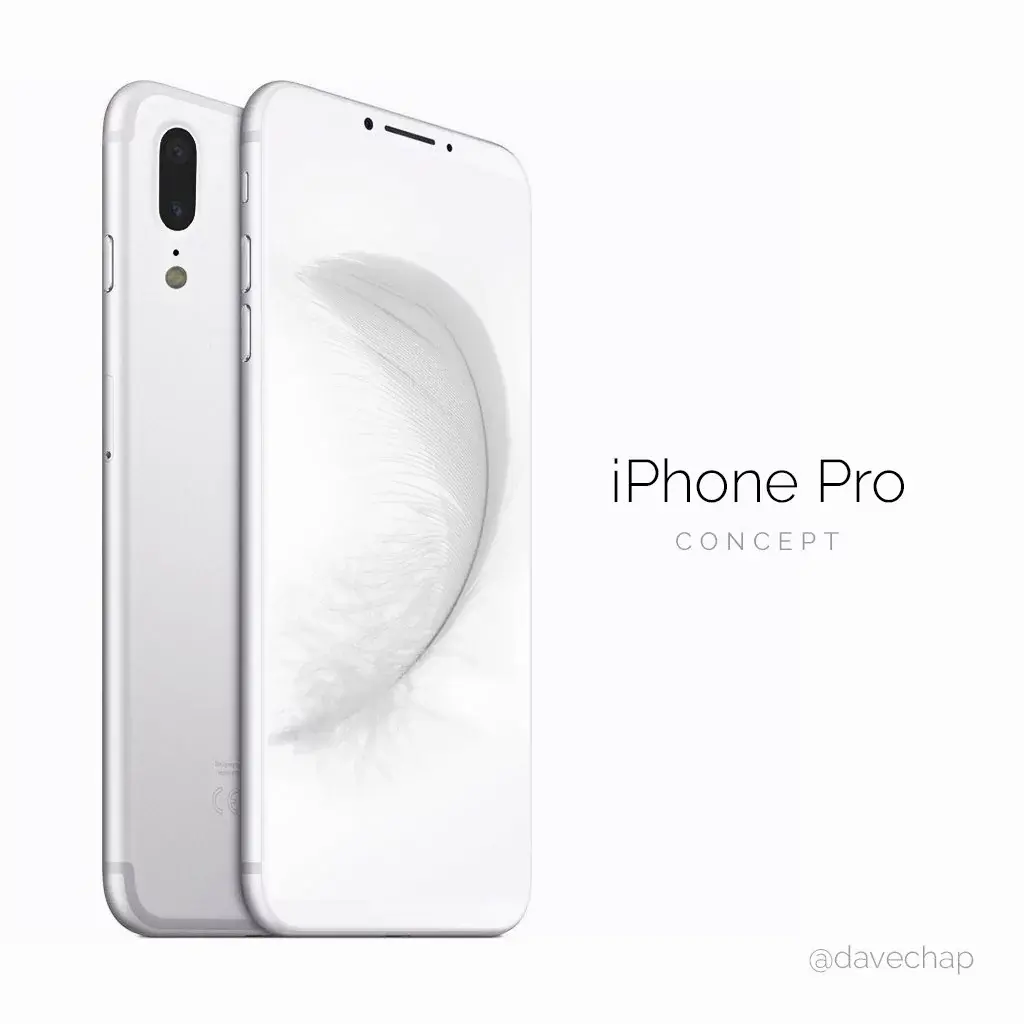 Enfin un concept séduisant pour l'iPhone "Pro" blanc