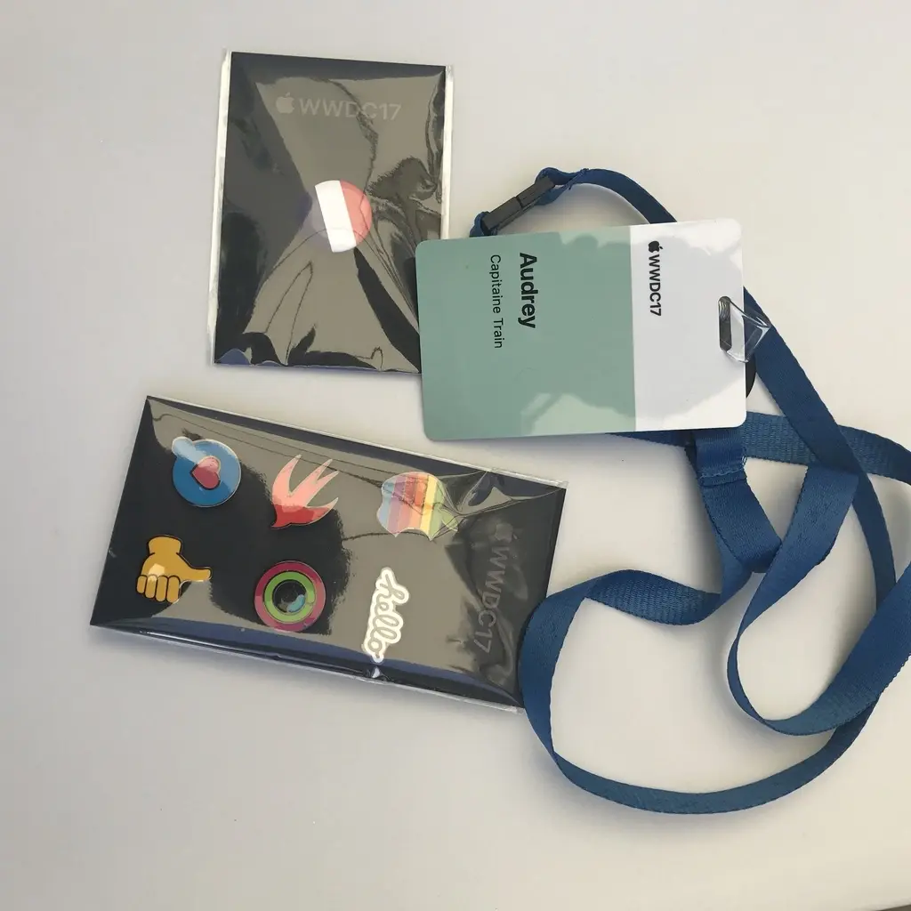 #WWDC en direct : du monde, des badges et des pin's ! (photos)