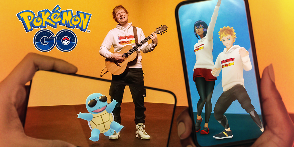 Ed Sheeran s'invite sur Pokémon Go avec un évènement spécial !