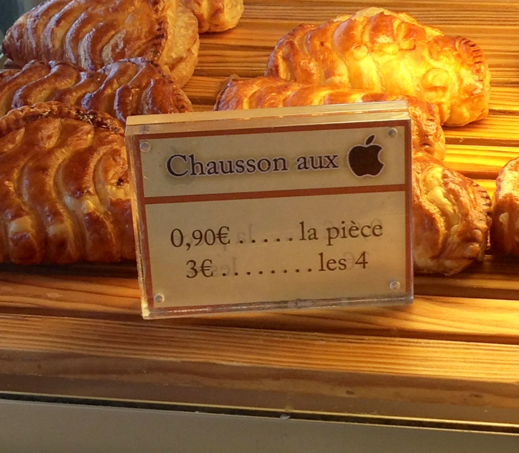 La photo du jour : une boulangerie fan d'Apple