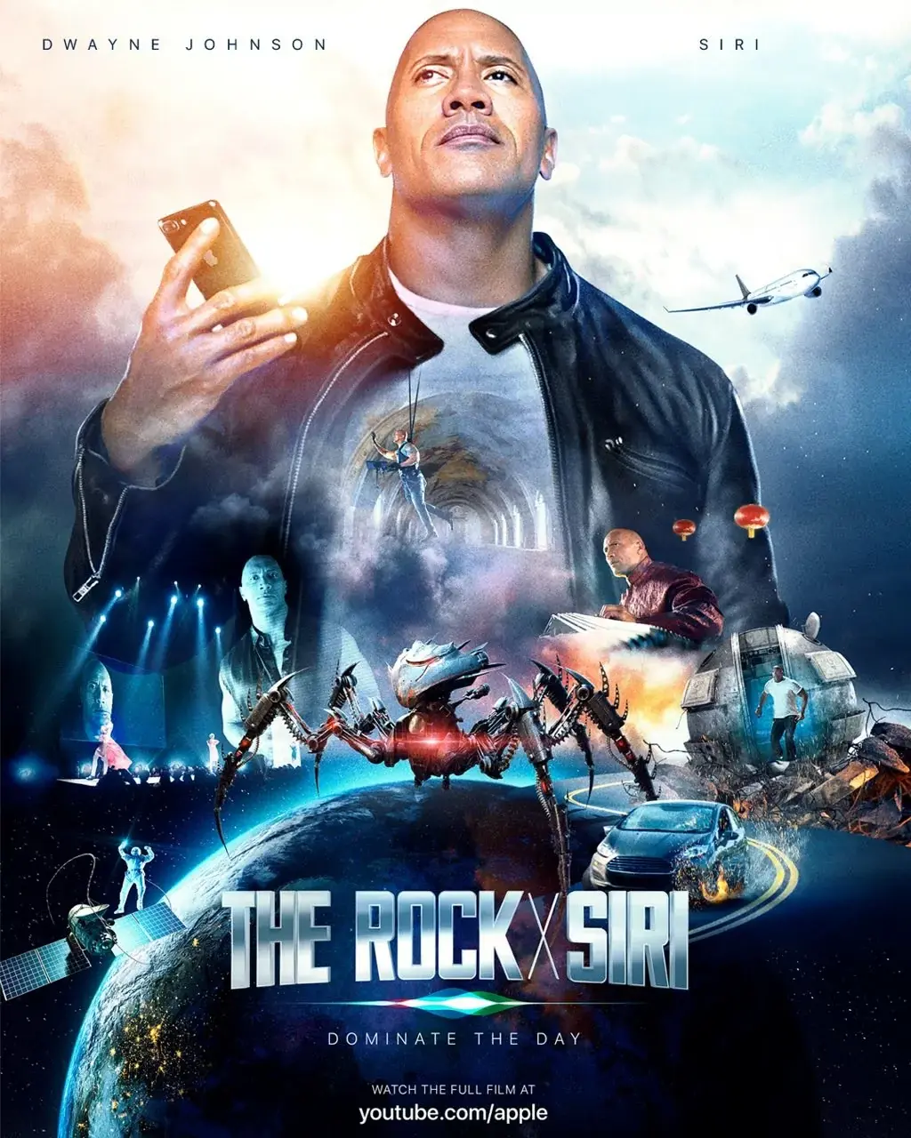 L’image du soir : Siri partagerait l'affiche du prochain film de Dwayne Johnson ?