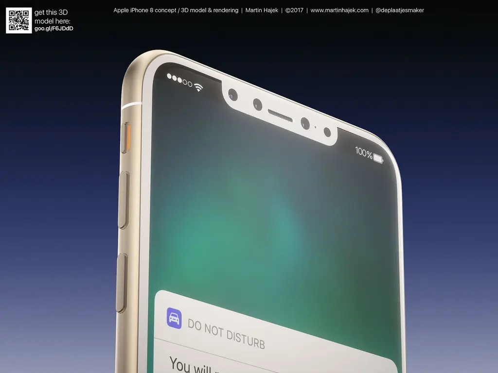 iPhone 8 : des maquettes pour en voir de toutes les couleurs