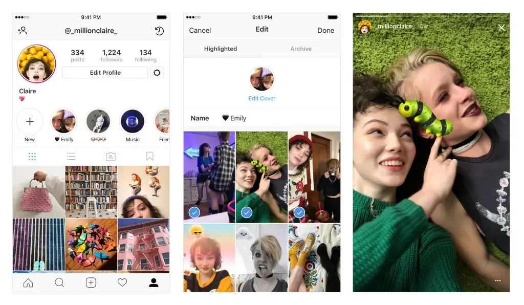 Instagram propose d'archiver ses Stories (qui ne durent plus vraiment 24 heures du coup)