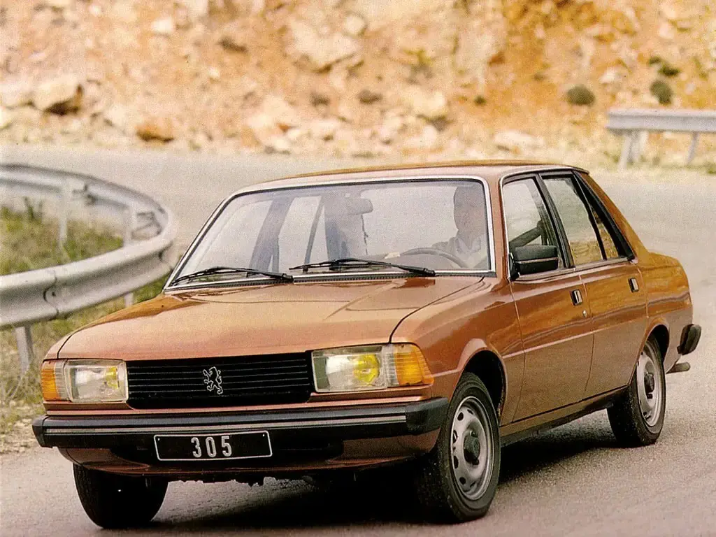 La Peugeot 305 était en vente en même temps que le concept Quasar était présenté.