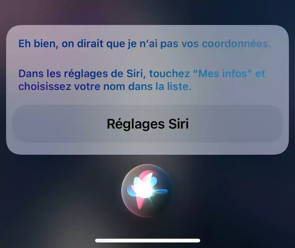 Et chez vous, Siri bloque aussi sur votre âge ?