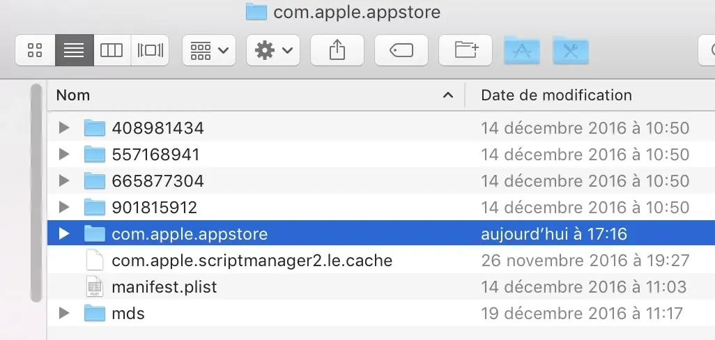 Astuce : vider le cache du Mac App Store en cas de problème de téléchargement