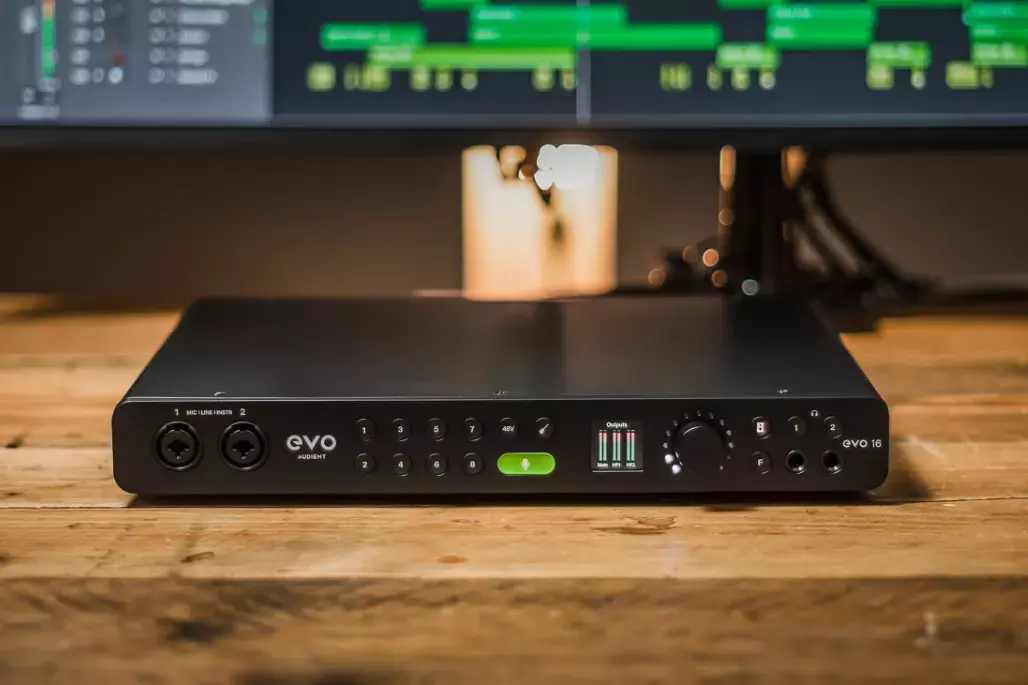 EVO16  une interface audio à 469€ simplifiant l'enregistrement chez Audient