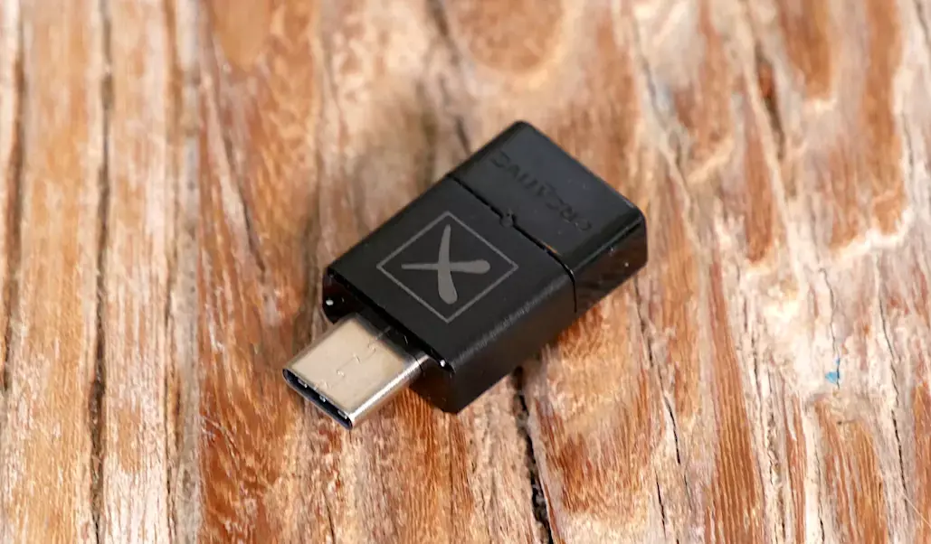 Test express du dongle USB-C Bluetooth audio BT-W4 avec sélecteur de codec (aptX Adaptive)