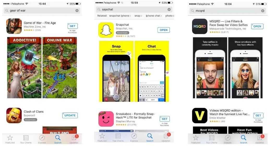 Les recherches dans l'App Store plus efficaces depuis la sortie d'iOS 9.3 ?