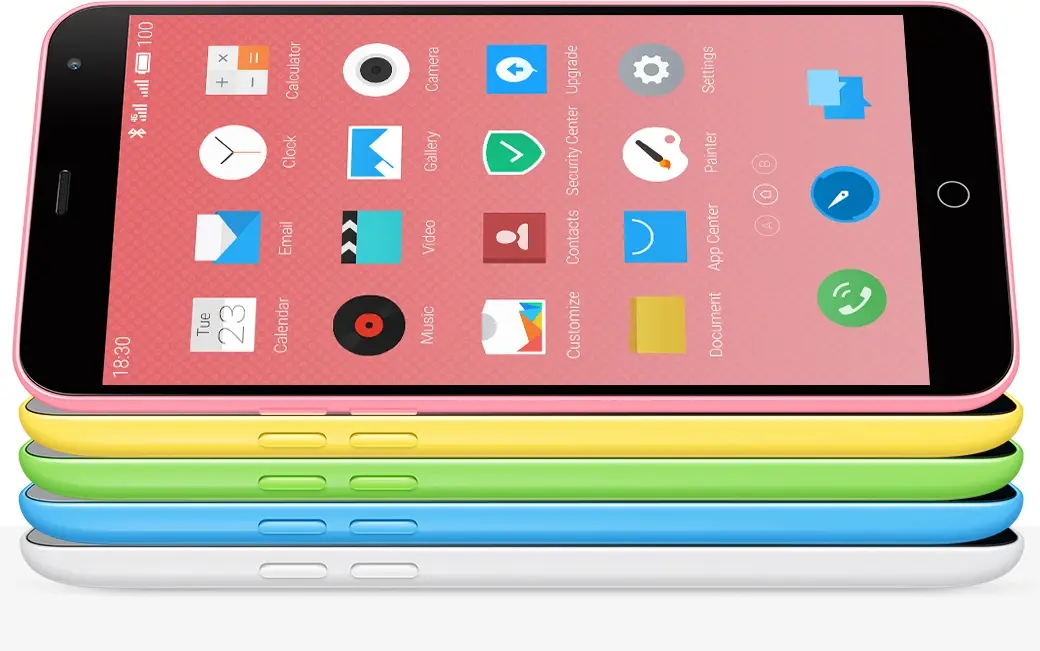 Meizu dévoile un iPhone 5c de 5,5 pouces sous Android