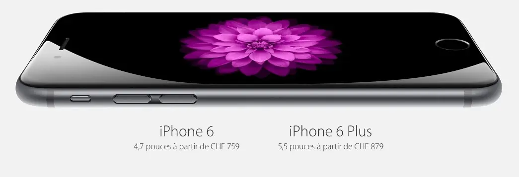 Début des commandes pour l'iPhone 6 en Suisse et en Belgique