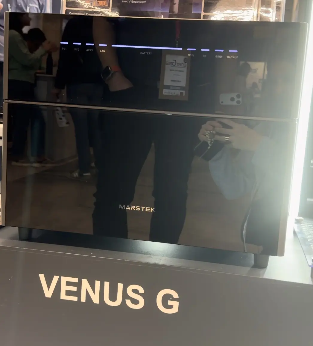 On a vu les nouvelles batteries solaires MARSTEK VENUS pas chères au salon EnerGaïa
