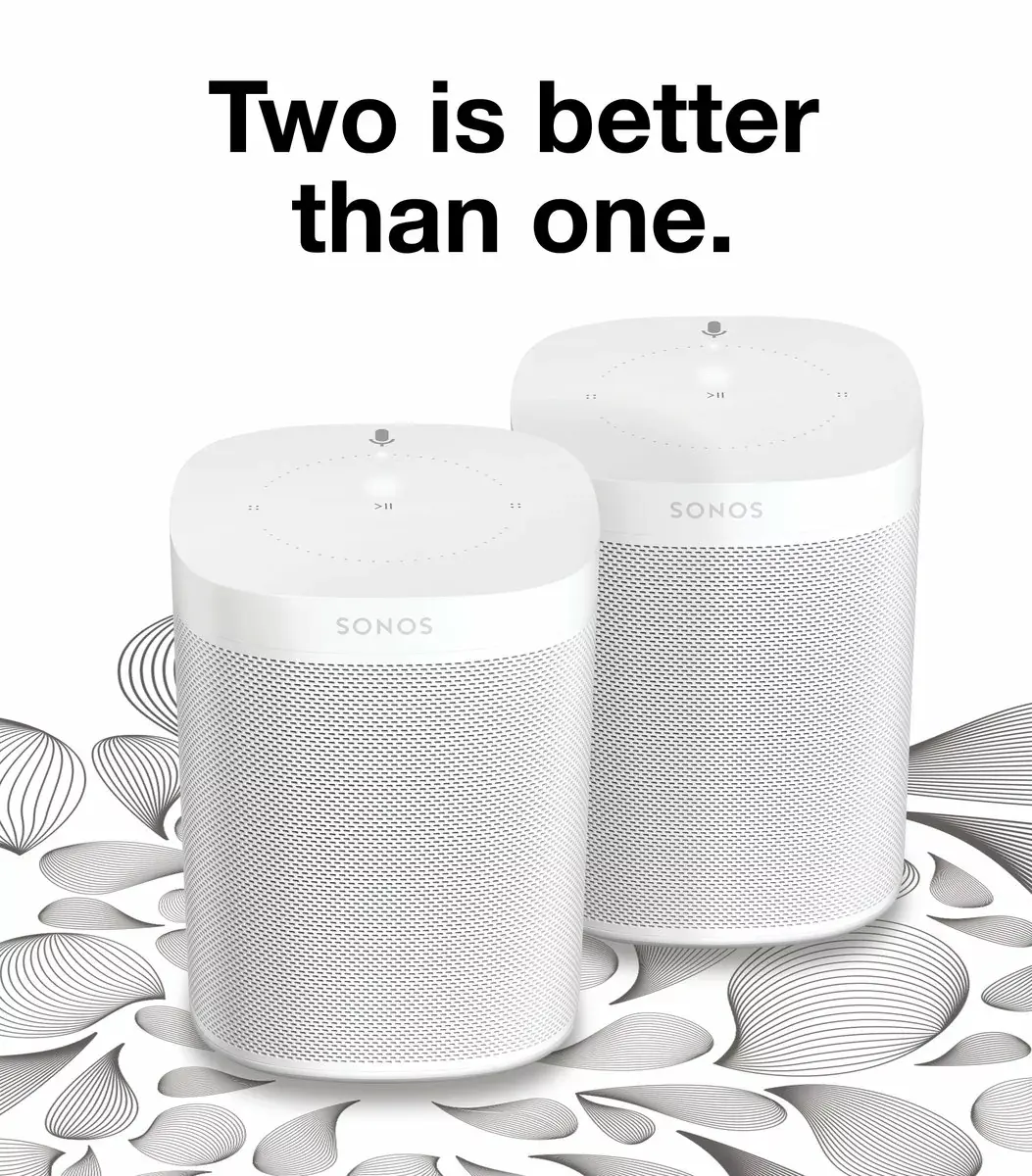 Deux enceintes Sonos One pour le prix d'un HomePod (et des promos sur les Play:1 et Play:3)