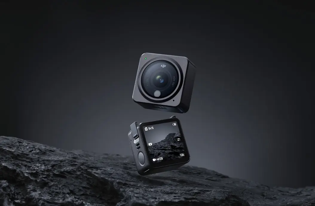 DJI chasse sur les terres de GoPro avec la caméra modulaire Action 2 à 399€