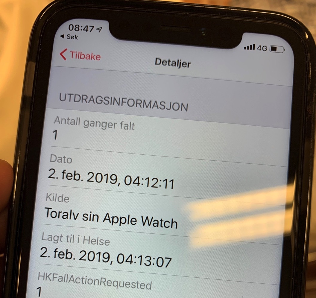 La détection de chute de l'Apple Watch sauve un homme en Norvège