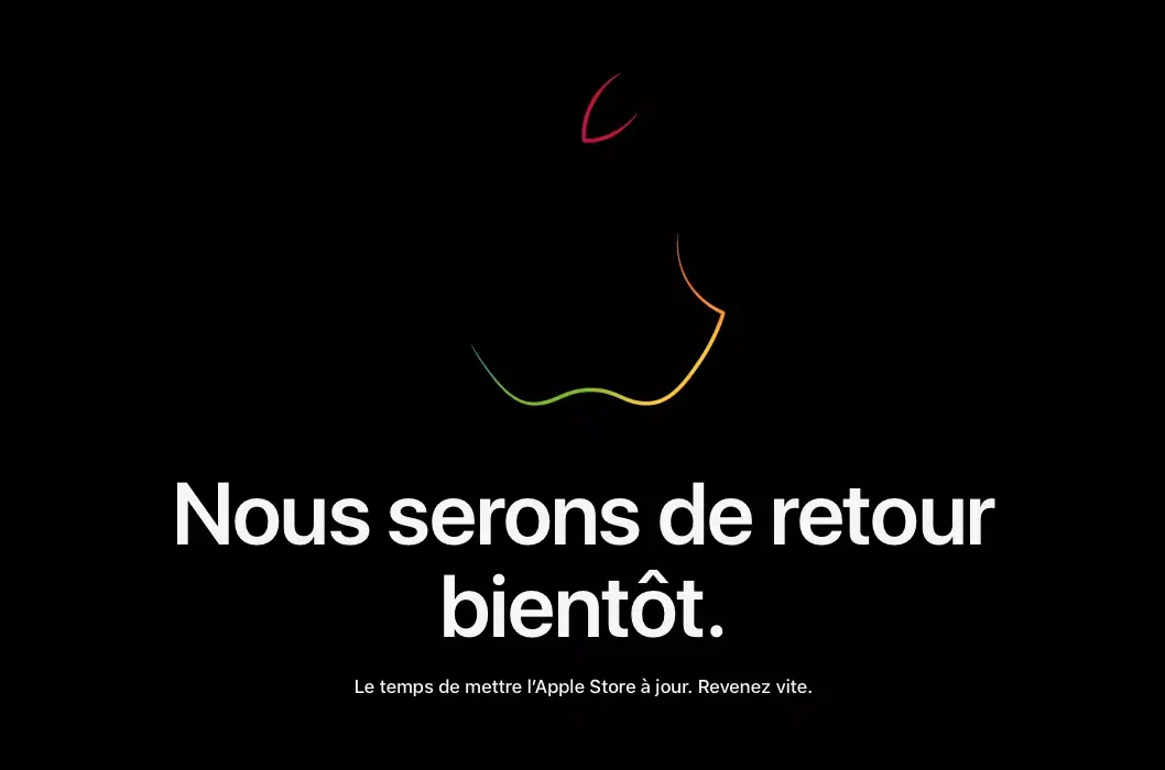 L'Apple Store ferme et se prépare à l'arrivée du MacBook Air M2 (rdv à 14h)