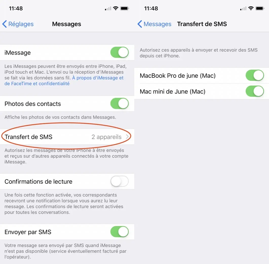 Astuce : comment envoyer des messages vers Android depuis macOS