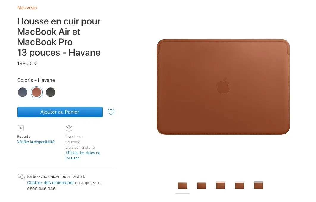 Le nouveau MacBook Air fait housse commune avec le MacBook Pro 13 pouces