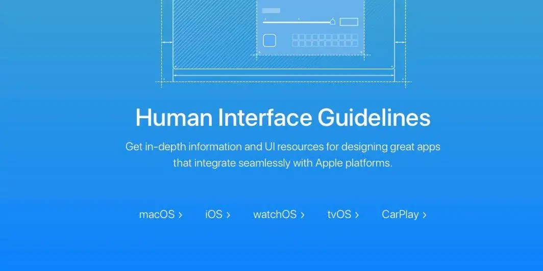 Apple met à jour son Human Interface Guidelines