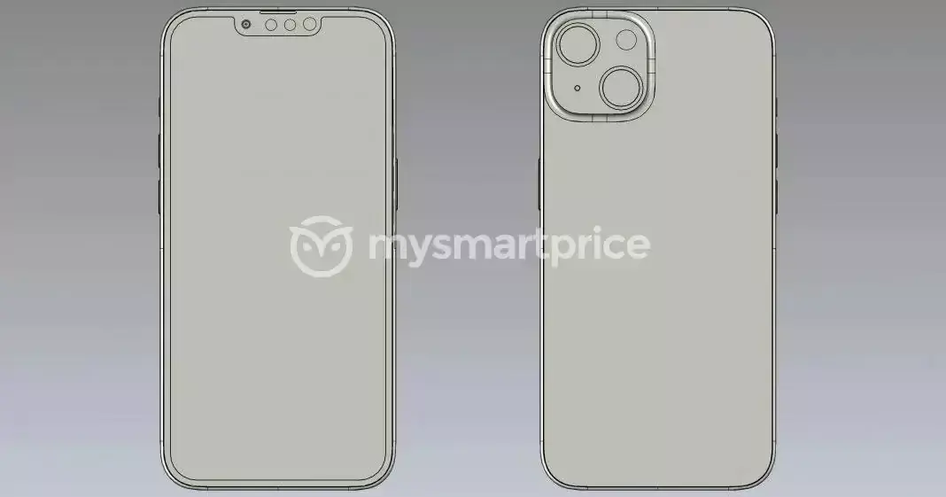 De nouveaux rendus de l'iPhone 14 sans modification de l'encoche ou du module photo !