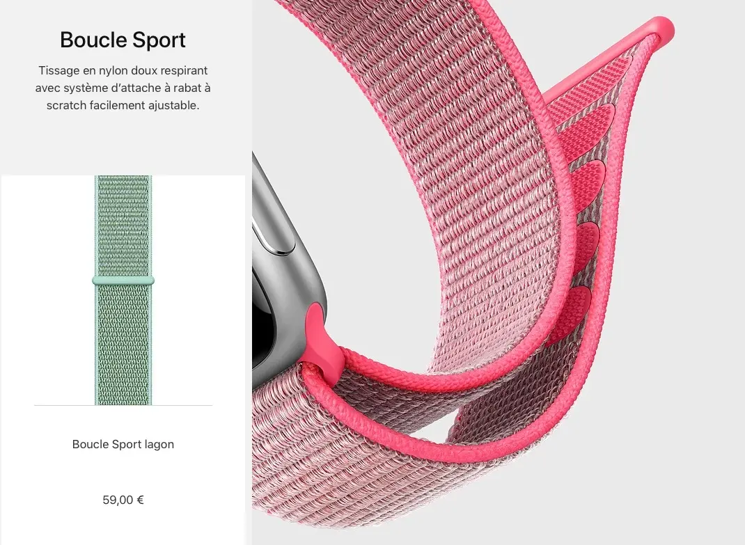 Apple fait le ménage dans les bracelets pour Apple Watch avant la keynote de septembre