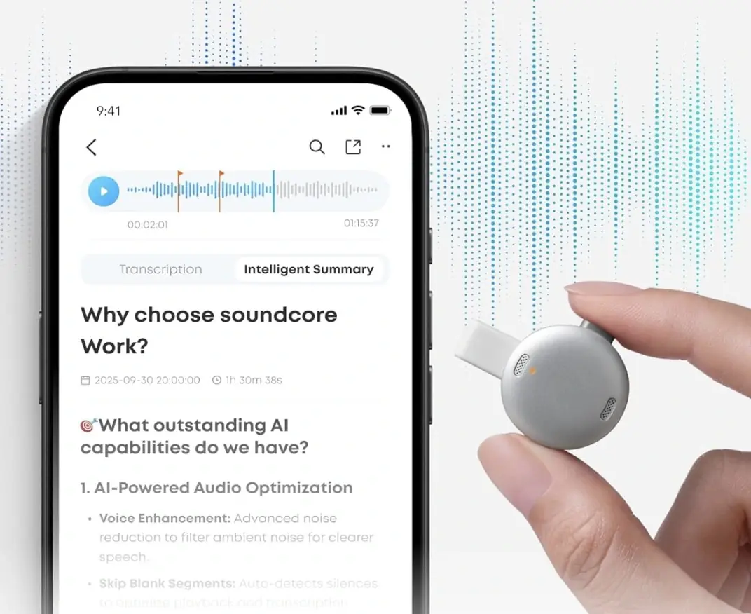 Ce dictaphone IA de la taille d'une pièce veut remplacer vos notes de réunion