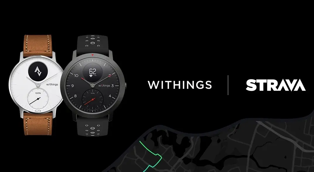 Les montres Withings sont désormais compatibles avec Strava