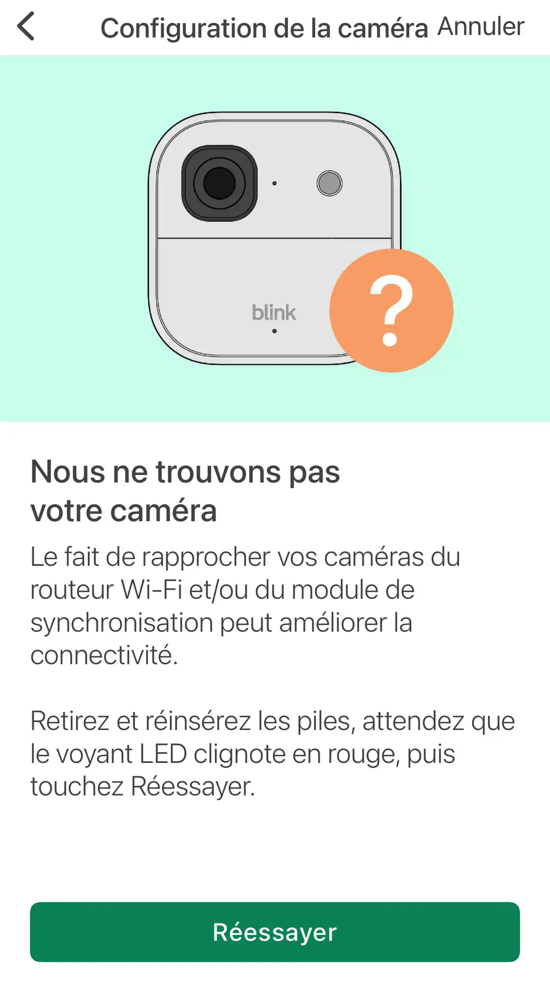 Ce message apparait trop souvent &agrave; l'installation