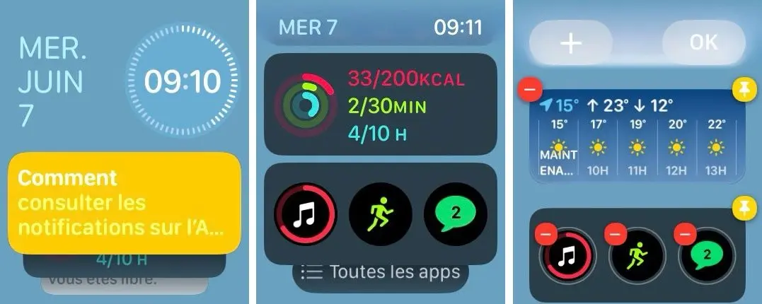 Quelles nouveautés sur l'Apple Watch avec watchOS 10 ?