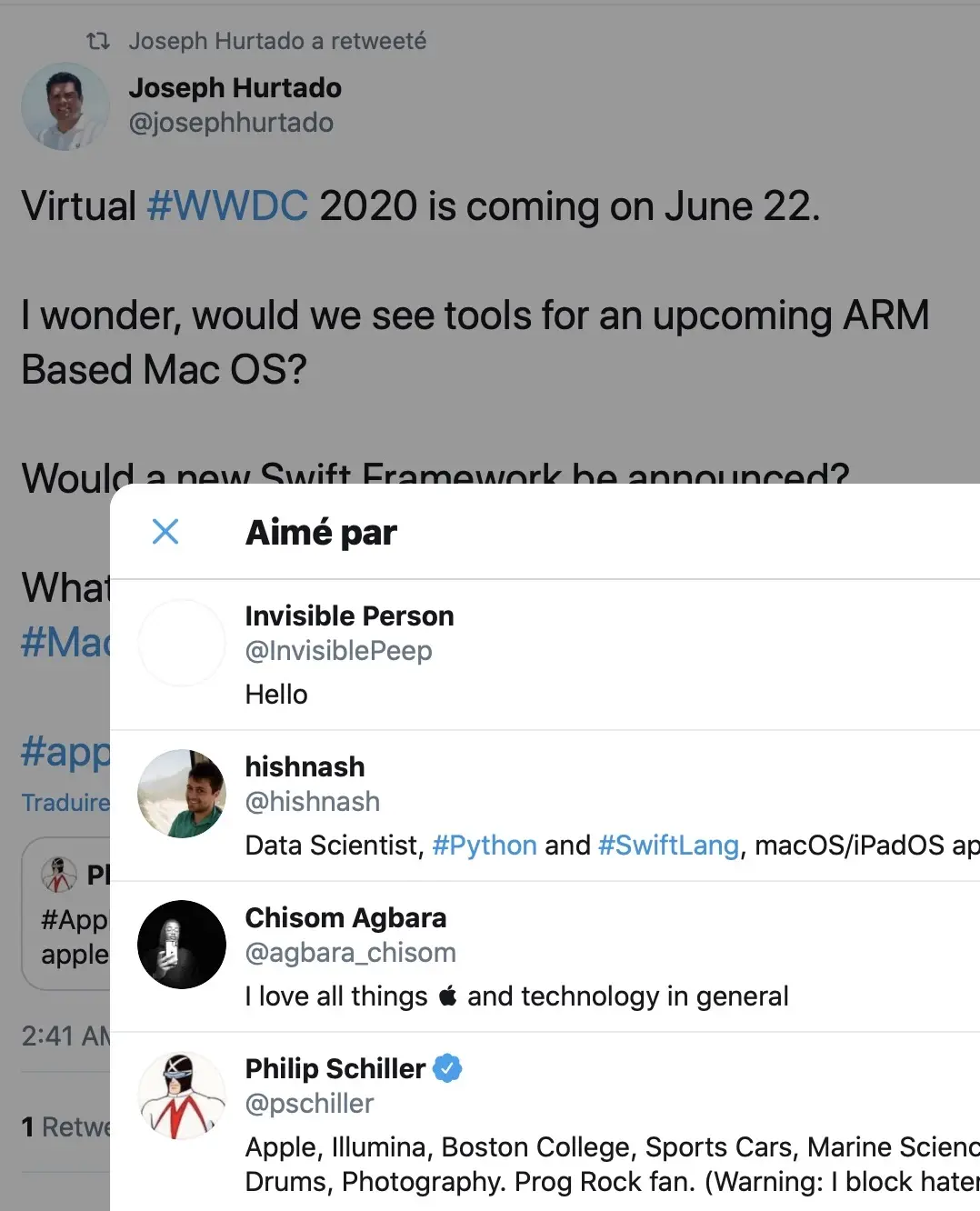 Des Mac ARM à la WWDC ? Phil Schiller semble aimer l'idée !