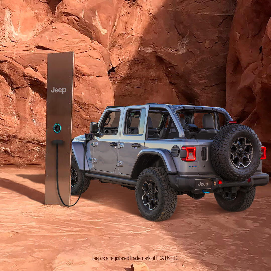 L'image du jour : quand Jeep et Electrify America habillent le mystérieux monolithe