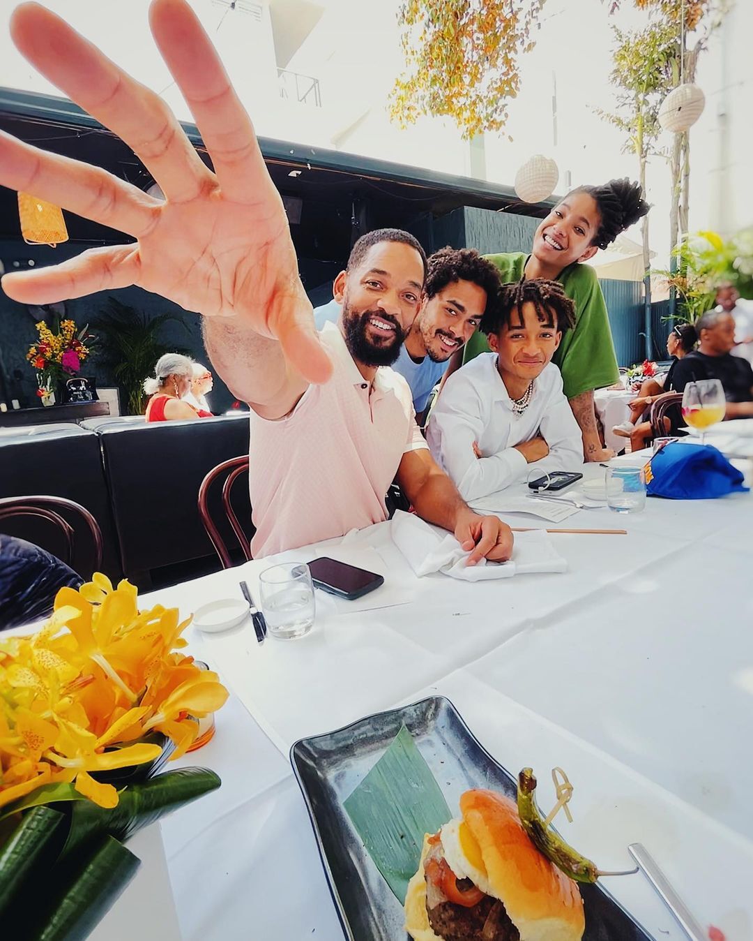People : Will Smith, Gal Gadot, Jessica Alba, Viki Odintcova et Adrian Smith