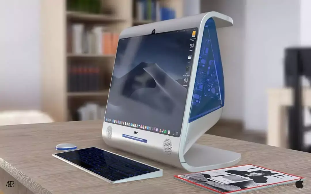 Concept : des iMac avec des bords comme des iPhone