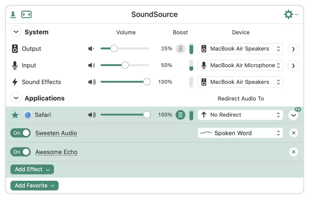 SoundSource 5.5 : la boite à outils audio de Rogue Amoeba s'améliore