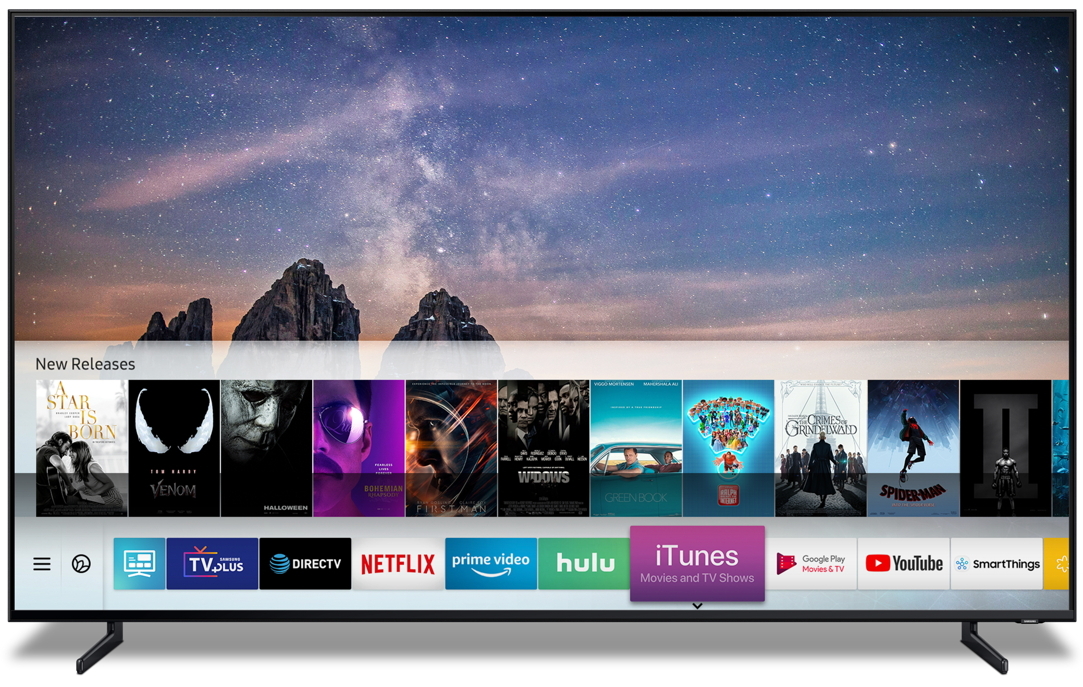 iTunes et AirPlay 2 arrivent sur... les téléviseurs Samsung !