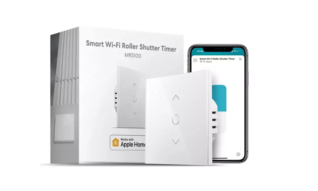 Un interrupteur pour volet roulant compatible HomeKit chez Meross