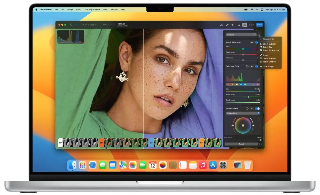 Pixelmator Photo devient Photomator