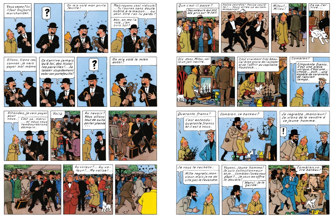 Toutes les aventures de Tintin sont disponibles sur l'iBooks Store !