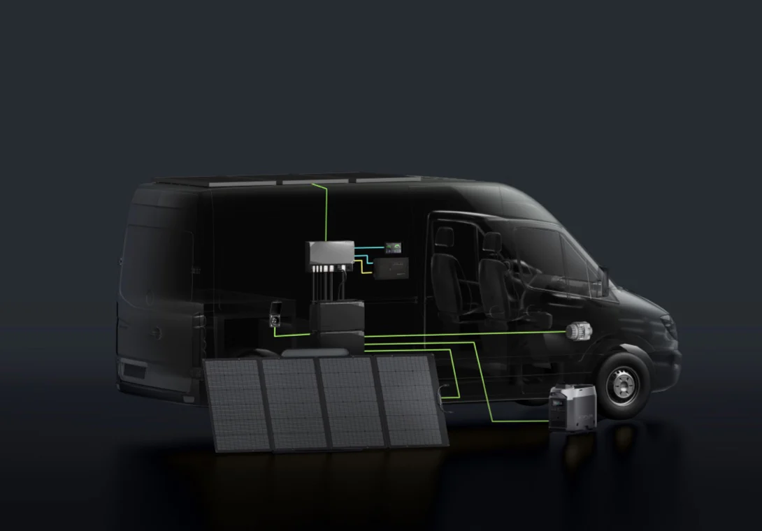 EcoFlow : des batteries modulaires jusqu'à 15kWh pour vans et habitations