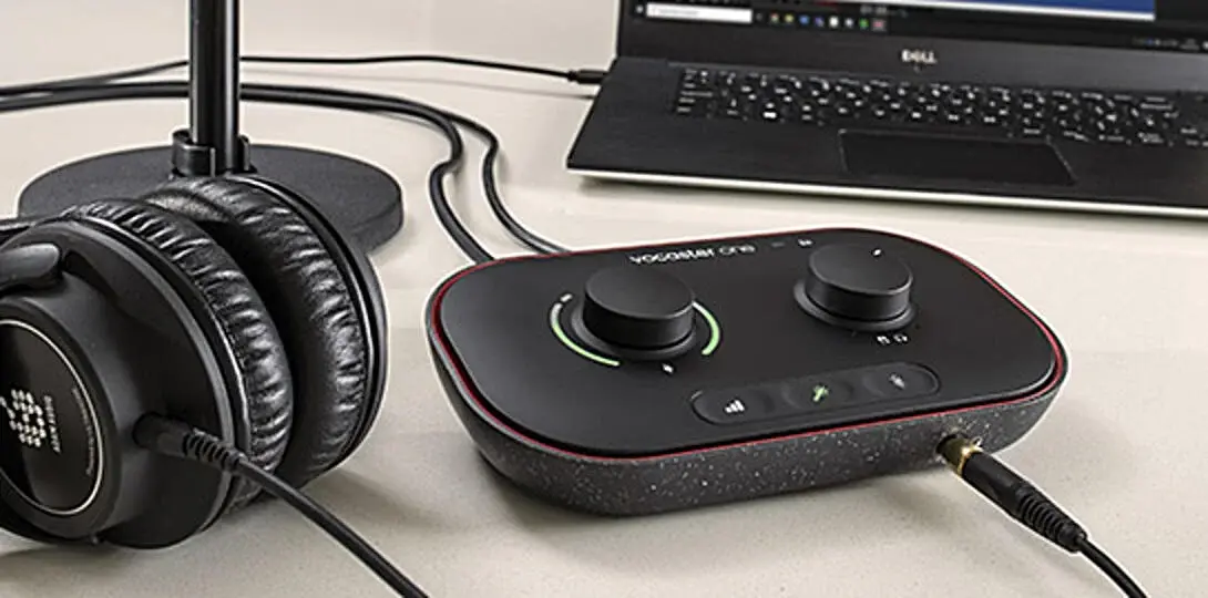 Focusrite présente ses interfaces pensées pour les créateurs de podcasts