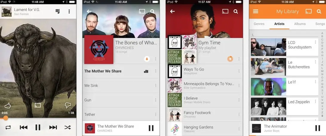 Google Play Musique dispo sur iPhone & iPod touch