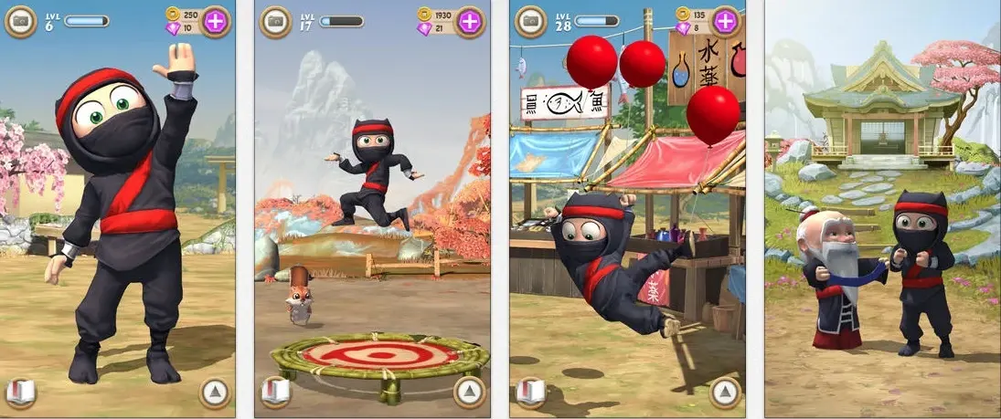 Clumsy ninja, le Ninja Tamagotchi enfin disponible sur iOS