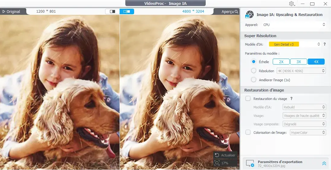 VideoProc Converter AI&nbsp;: l&rsquo;IA peut vraiment sauver vos vieilles photos et vid&eacute;os&nbsp;(promo -55%)
