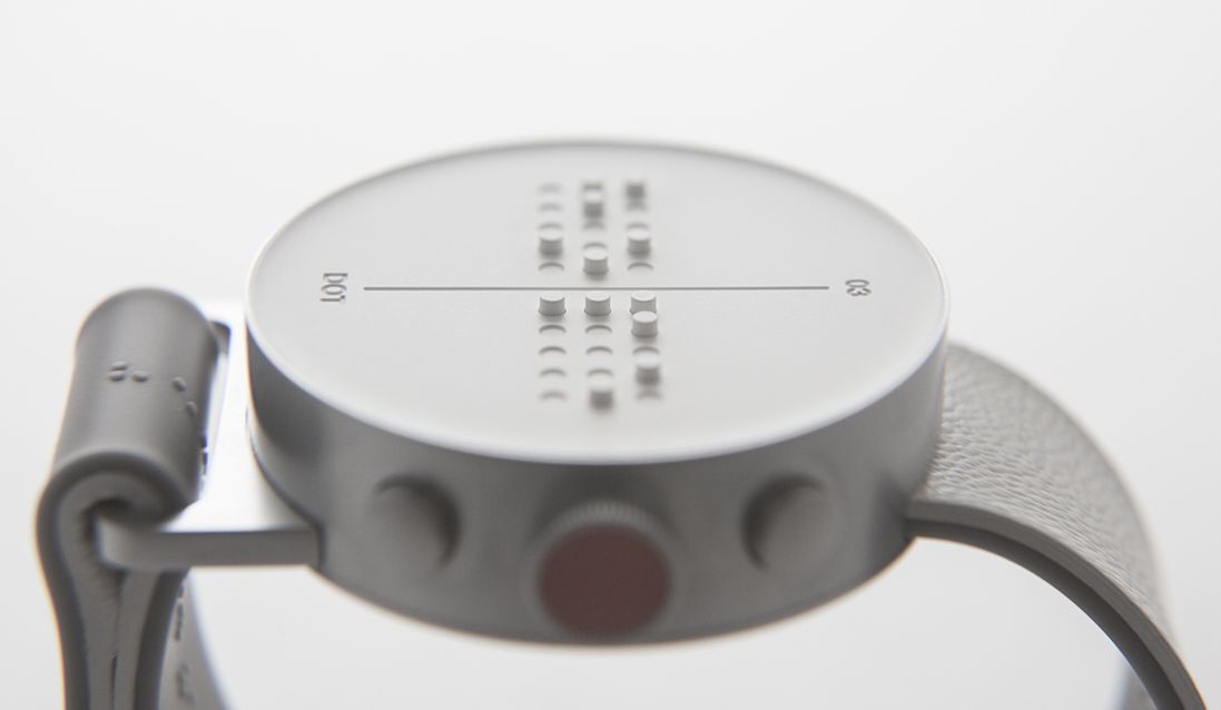 Dot Watch : une première smartwatch en braille (en attendant le Dot Pad et le Dot mini)