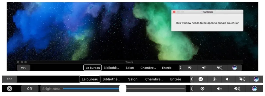 MacBook Pro : la Touch Bar peut aussi contrôler les ampoules Hue