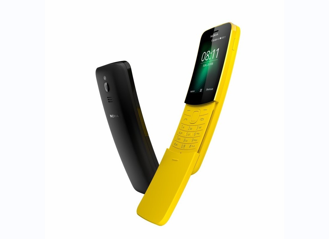 Le Nokia 8110 est de retour avec une connexion 4G et 25 jours d'autonomie !