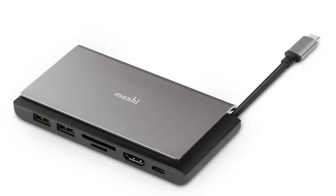 Symbus Mini : un hub USB-C 7-en-1 chez Moshi