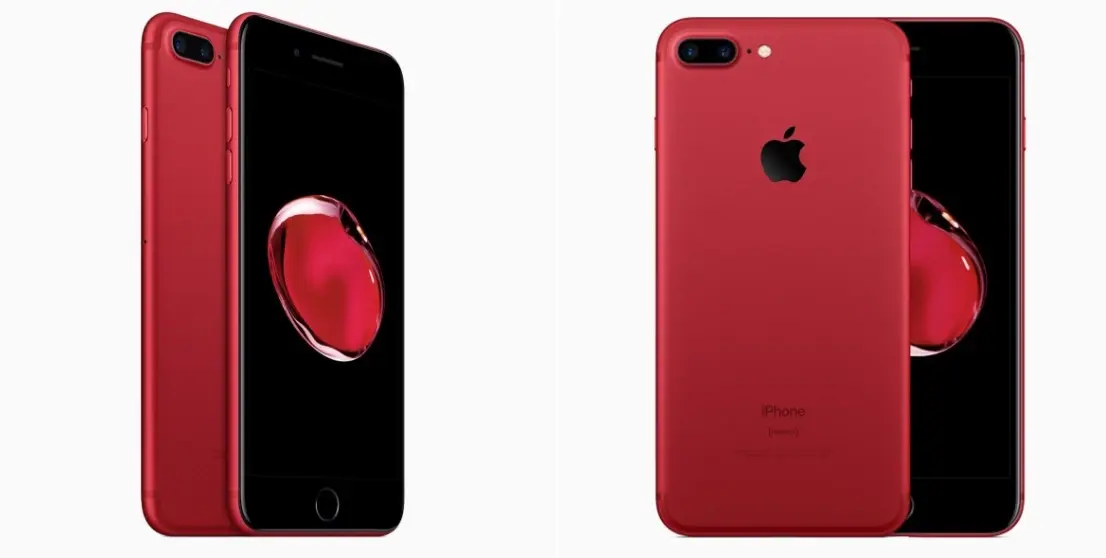 Une façade noire irait à ravir à l'iPhone (RED)