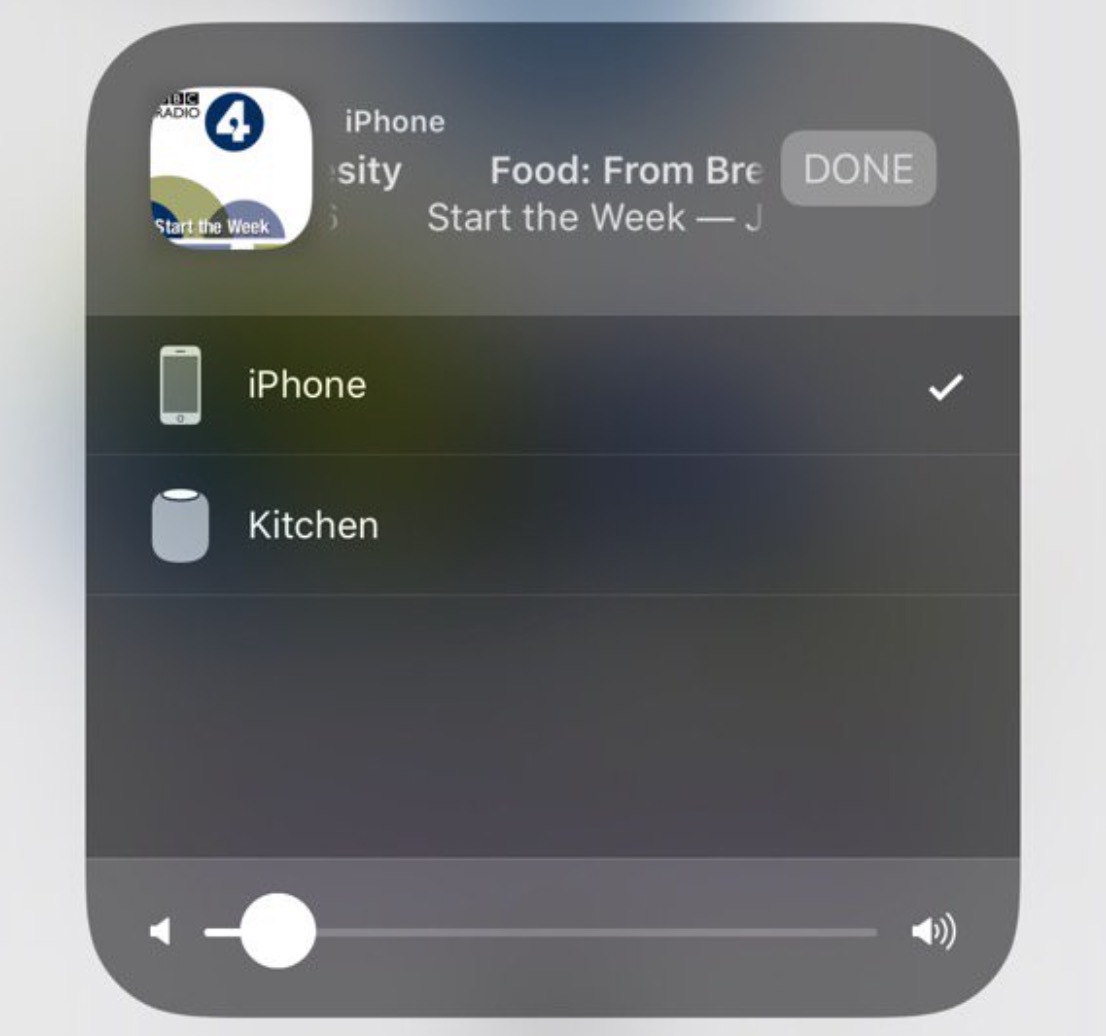 Un HomePod en vadrouille avant sa sortie officielle